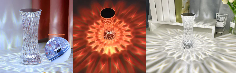 Crystal Lamp, Universal Night Light