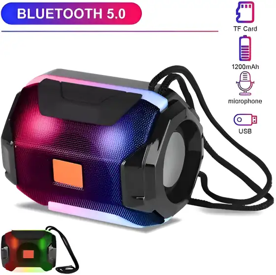 CIHLEX A00-5 10 Watt 4.1 Channel Wireless Bluetooth Multimedia Speaker (Multicolor) 5 W Bluetooth Speaker 