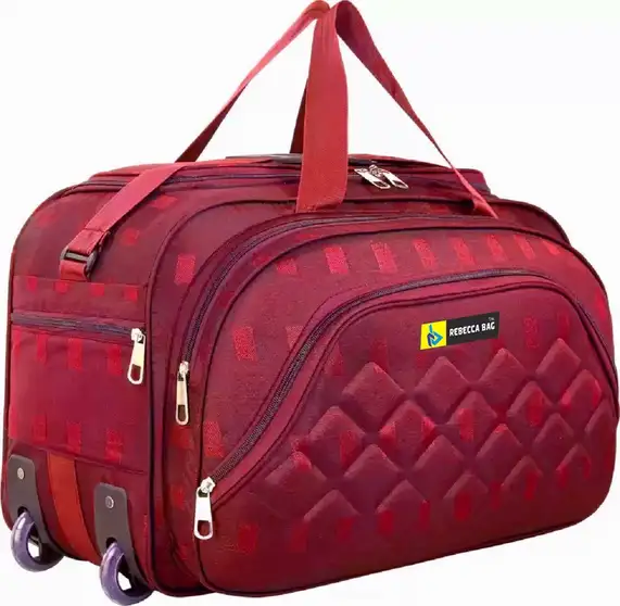 60L Strolley Duffel with wheels (56 Cm) Duffel With Wheels (Strolley)