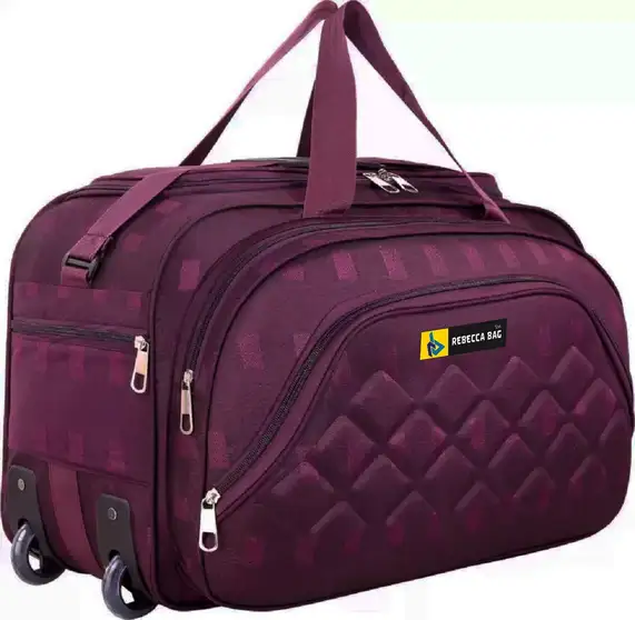60L Strolley Duffel with wheels (56 Cm) Duffel With Wheels (Strolley)