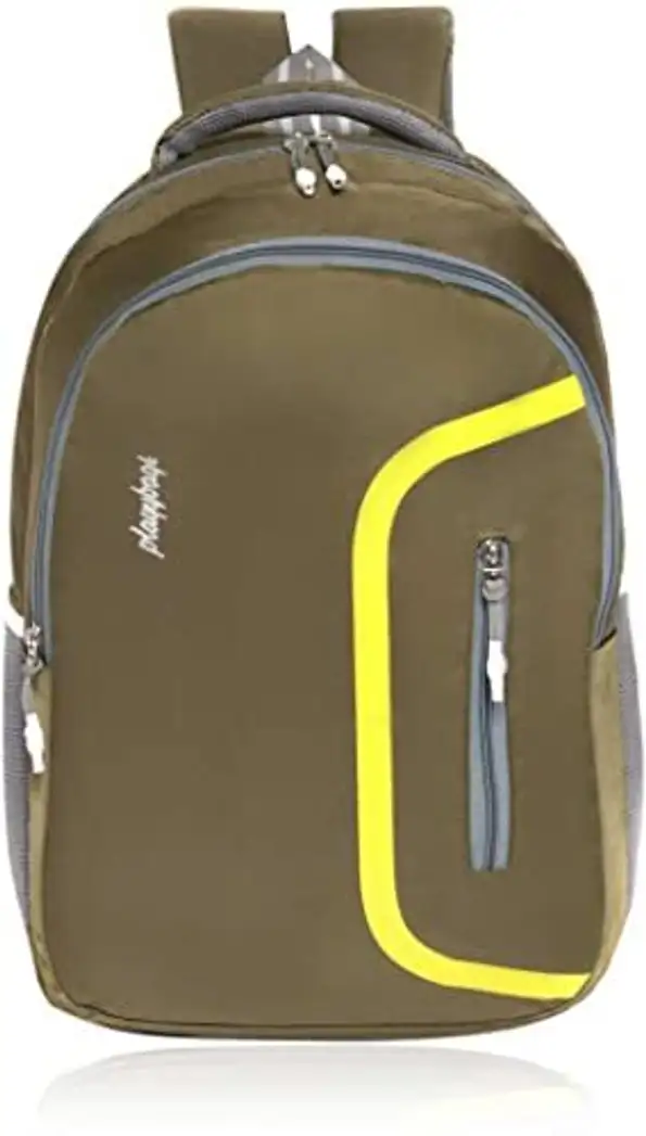 SCHOOL BACKPACK FOR GIRLS AND BOYS COLLEGE BAG TUITION BAG (GREEN) 35 L No Backpack (Green)