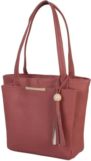 claspNclutch Women Maroon Shoulder Bag