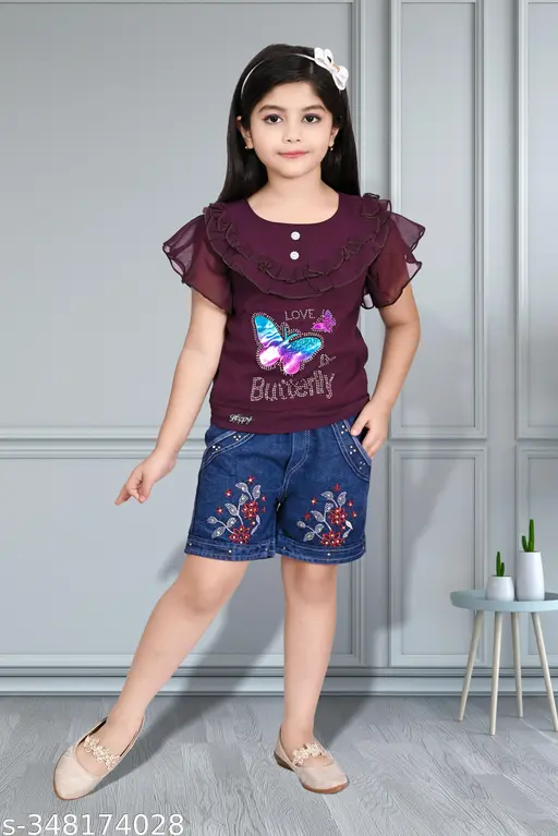 Pretty Funky Girls Top & Bottom Sets