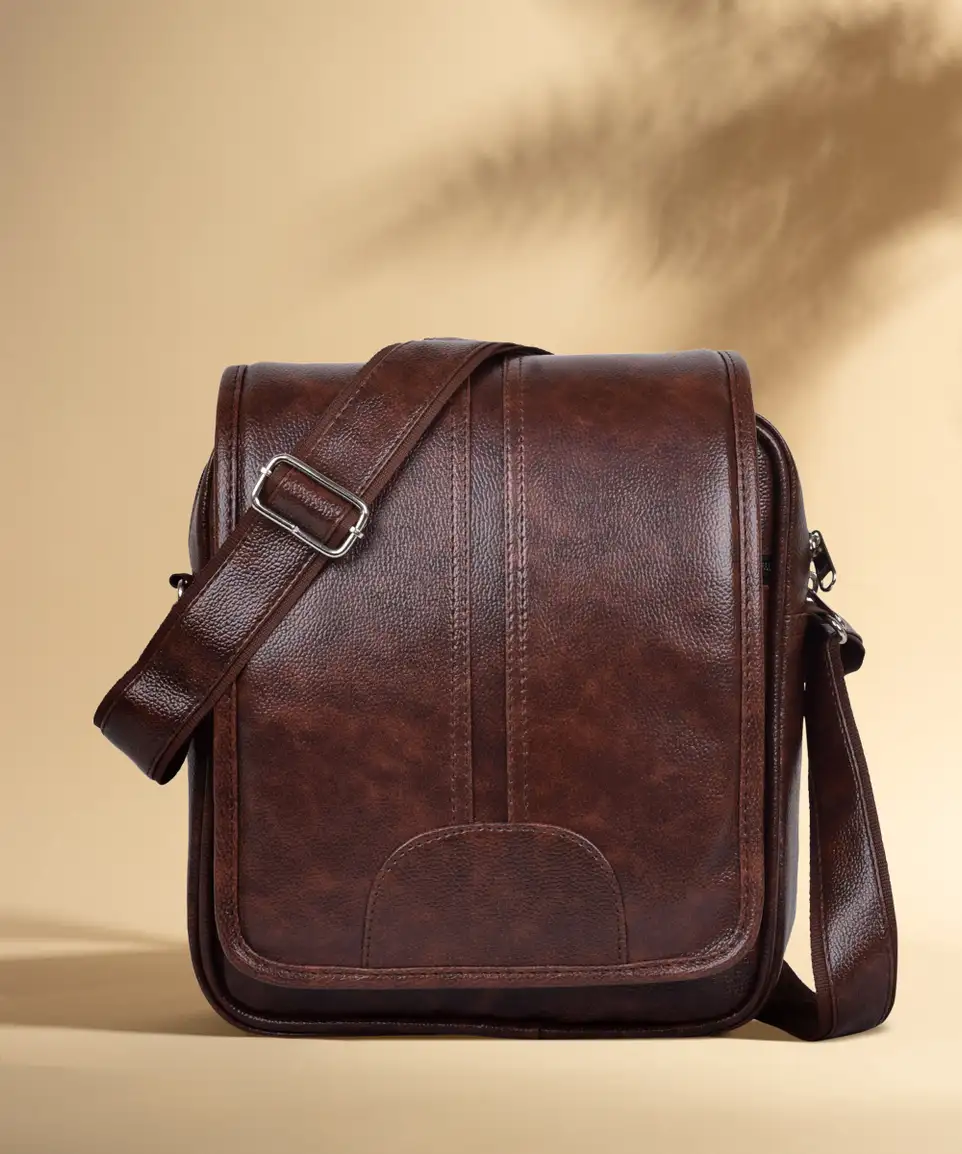 Martucci Brown Sling Bag