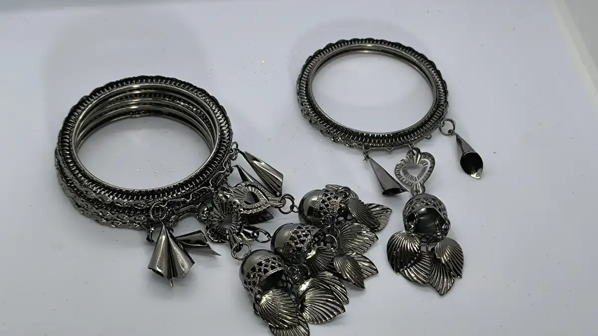 Ink innaka Metal Bracelet Set (Pack of 4)