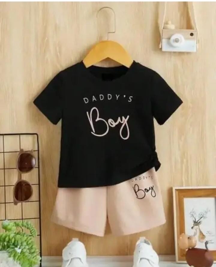 TRENDING T SHIRT AND SHORTS FORS KIDS