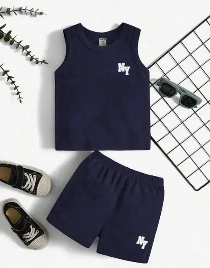 KIDS SLEEVELESS CLOTHING SET