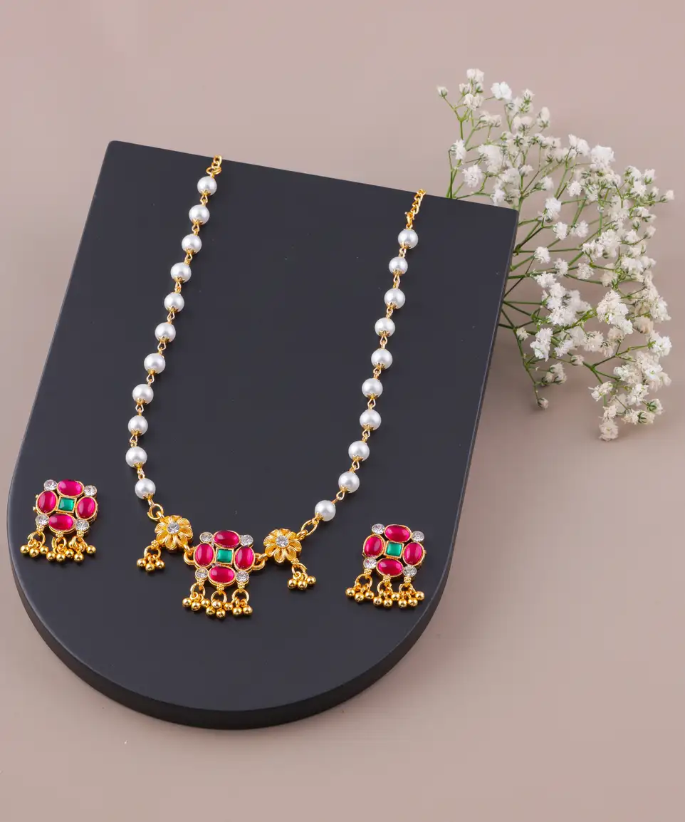 Brass Jewel Set (Gold)