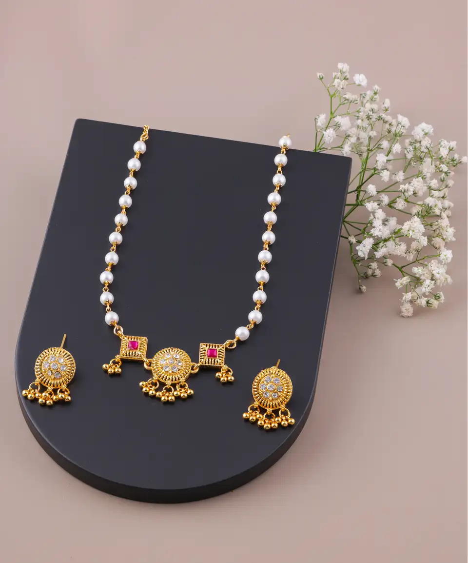 Brass Jewel Set (Gold)