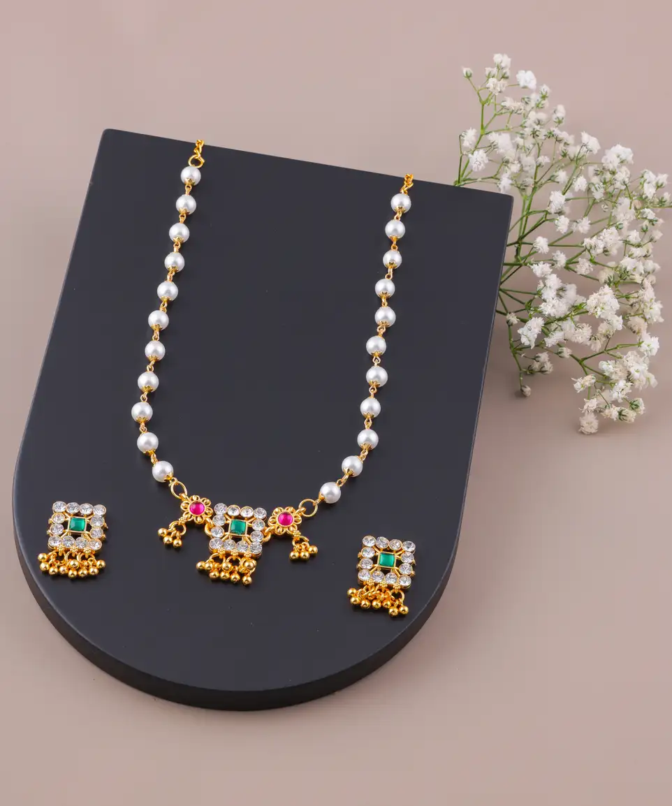 Brass Jewel Set (Gold)