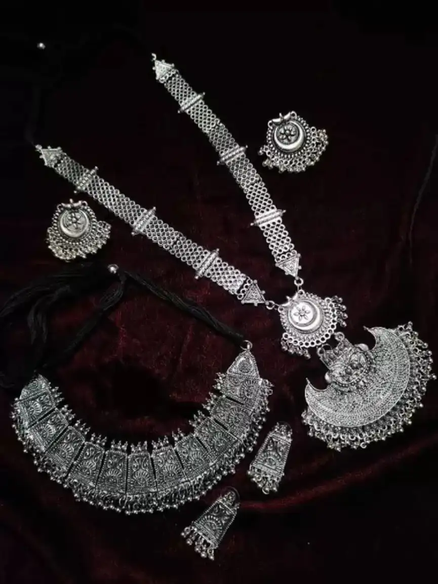 Alloy Jewel Set (Silver)