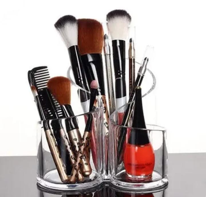 Makeup Organizer Cosmetic Make Up Clear Acrylic Lipstick Organizer Brushes Holder for Bedroom Bathroom Jewelry Box for Jewelry Cosmetics Multi Slots Organizer