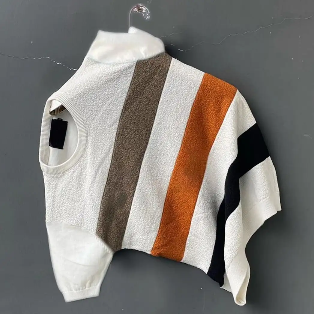 Self Design Men Multicolor T-Shirt