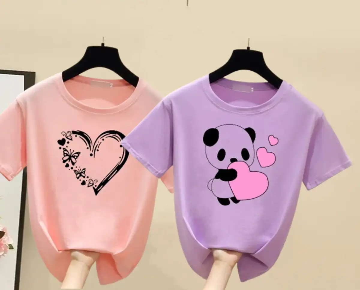 Printed Women Multicolor T-Shirt