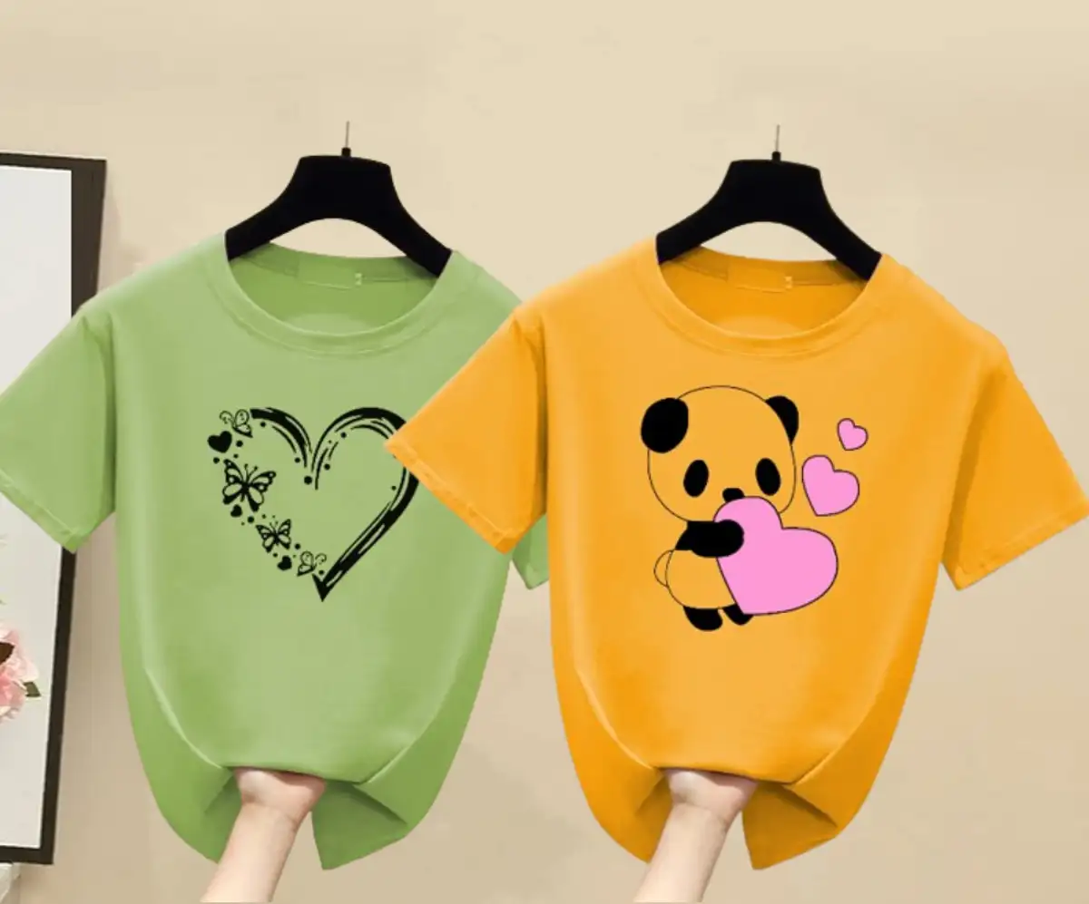 Printed Women Multicolor T-Shirt