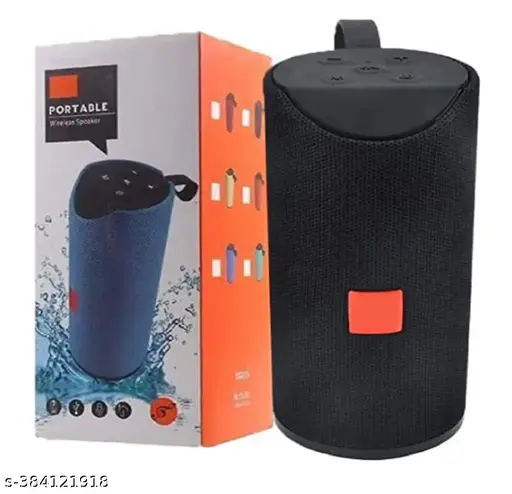 AT-311 Mate Portable Bluetooth Speaker Wireless Super Bass Sound Audio System/Water Resistent/Splashproof Built in Mic, TF Card Slot, FM, AUX, USB