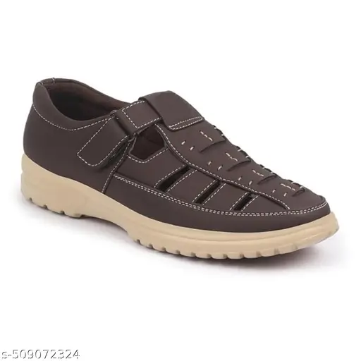 Anjrs Men's latest styles Men sendal Running sendal broan casual