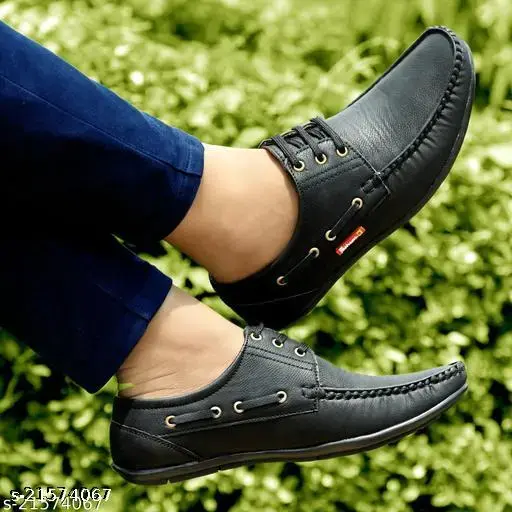 Men's Synthetic Leather Loafers shoes