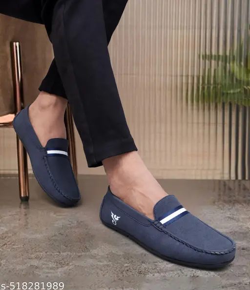 Shuan artificial leather casual loafer shoes for men