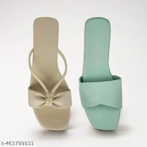 Women's Lightweight Bow Design Sandals in Trendy Color | Everyday Wear Women's Bow Sandals in Beige, Black, Sky Blue, Purple