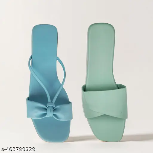 Women's Lightweight Bow Design Sandals in Trendy Color | Everyday Wear Women's Bow Sandals in Beige, Black, Sky Blue, Purple