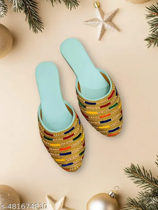 womens stylish mojaris and bellies