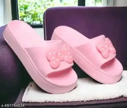 New Trendy and Stylish Women Slippers pink