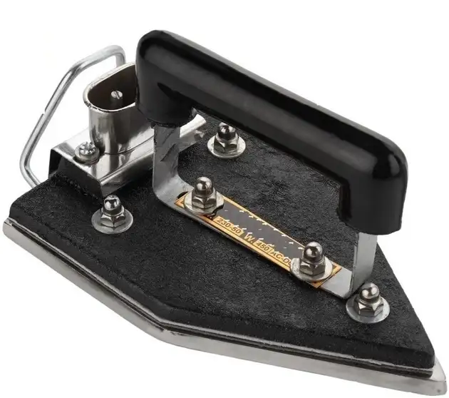 TEREVOLT by TOMLIX Heavy Weight Laundry With Wire & Connector Dry Iron 450 W Dry Iron (Black)