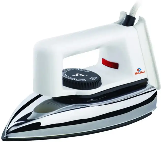 BAJAJ New populer 1000 Dry iron 1000 W Dry Iron (White, Blue)