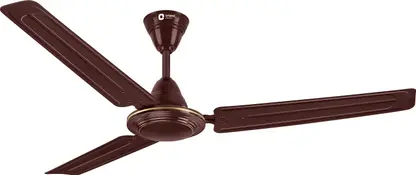 Orient Electric Ujala Air 1 Star 1200 mm 3 Blade Ceiling Fan  (Brown | Pack of 1)