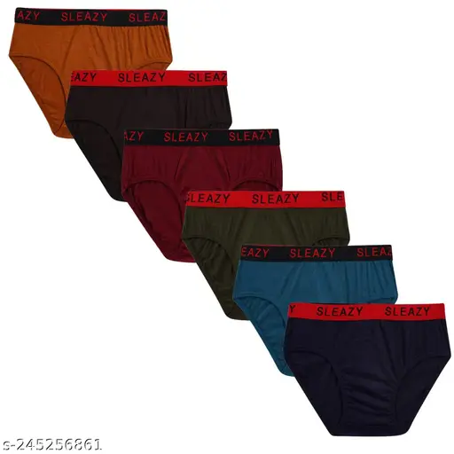 Trends Mens Cotton Brief(Pack of 4),Multicolor)
