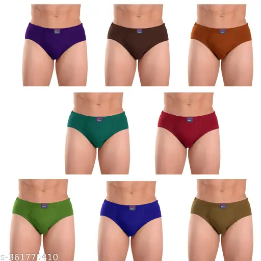 CUPATEX Men's (Pack of 8) Multicolor Briefs