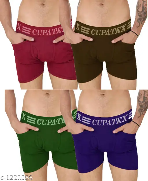 Cupatex Men's Briefs(Pack of 4) Premium Underwear for men