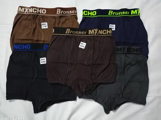 PACK OF 4 MENS BRIEF/TRUNK 100% HOSIERY COTTON