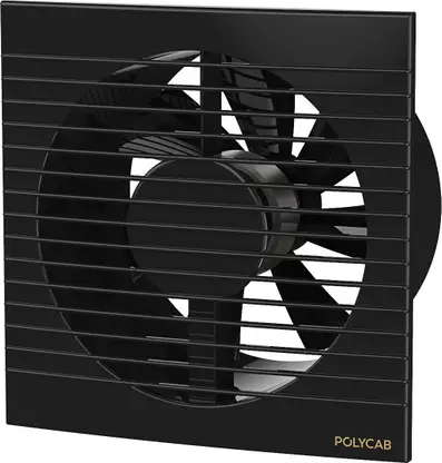 Polycab Freshner Axial 150 mm Exhaust Fan  (Black)