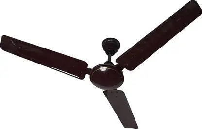 BAJAJ Crest Turbo 1200mm Brown CF 1200 mm 3 Blade Ceiling Fan  (Ultra High Speed | Dark Brown | Pack of 1)