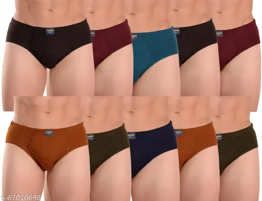 Men's Cotton Briefs Inner Underwear