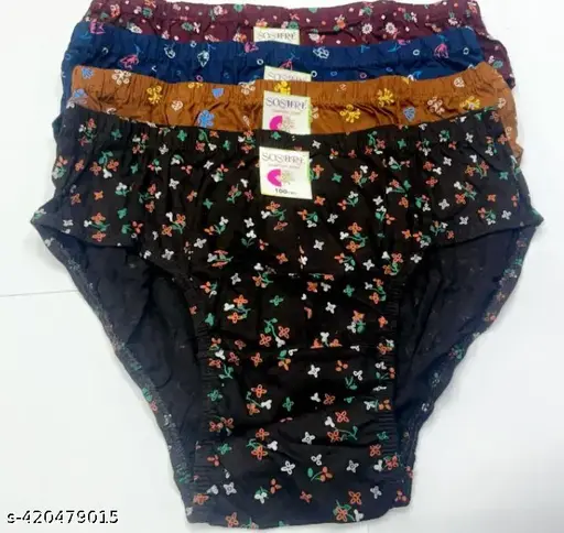 RM@ Stylish Printed Briefs Combo Set