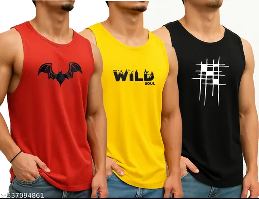 GYM Vest for Men Combo of 3