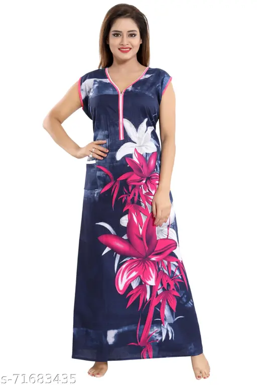 Mallinath Women's Nightdress