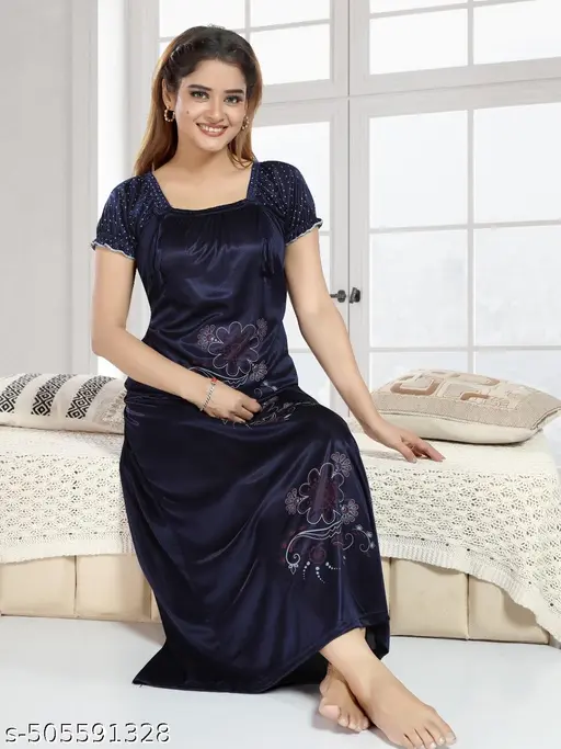 Shopping Station Stylish Women Nightdress Nighty
