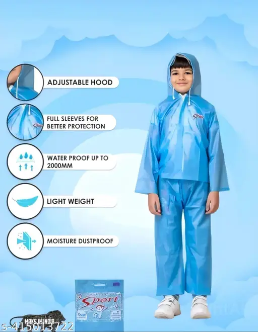 JANPRIYA KIDS STYLISH RAIN COAT
