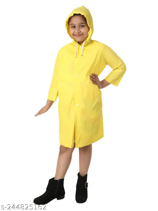 100% Waterproof Rain coat/Rain wear for Kid (Unisex) Boys/Girls