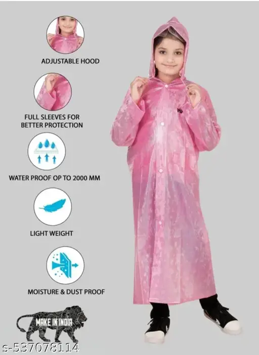 Cute and fancy unisex raincoat