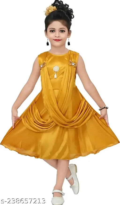 Mullick girls frock for casual wear