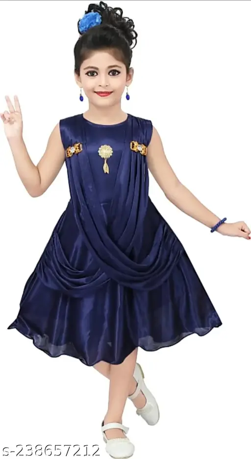 Mullick girls frock for casual wear