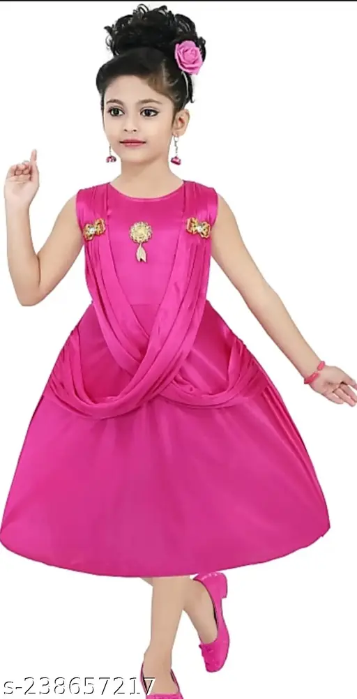Mullick girls frock for casual wear