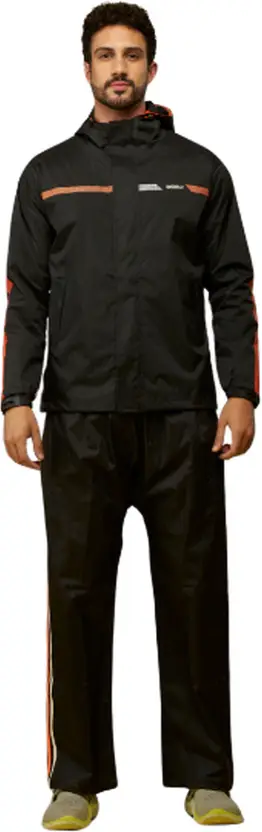 Colorblock Men Rain Suit