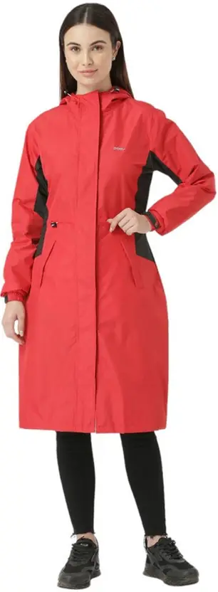 Solid Women Raincoat