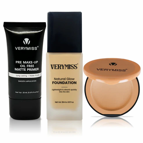 Verymiss Glowing Foundation + Primer & Compact Powder